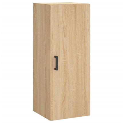 skab 34,5x34x180 cm konstrueret træ sonoma-eg