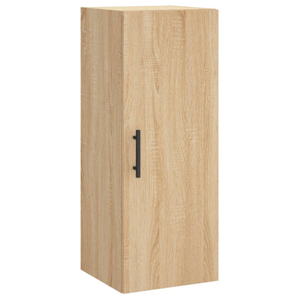 skab 34,5x34x180 cm konstrueret træ sonoma-eg