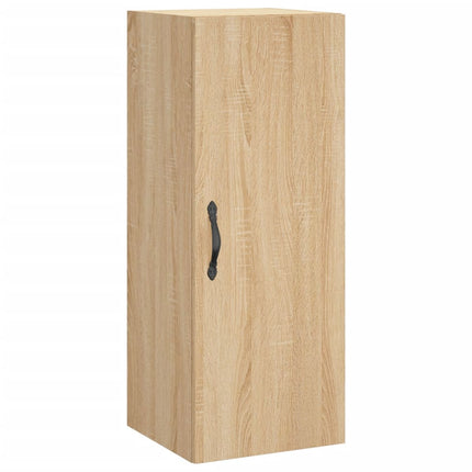 skab 34,5x34x180 cm konstrueret træ sonoma-eg