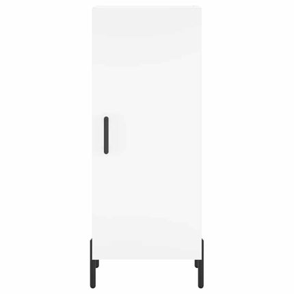 skab 34,5x34x180 cm konstrueret træ hvid