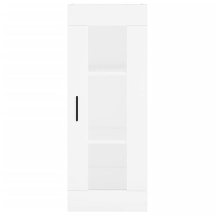 skab 34,5x34x180 cm konstrueret træ hvid