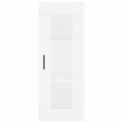 skab 34,5x34x180 cm konstrueret træ hvid