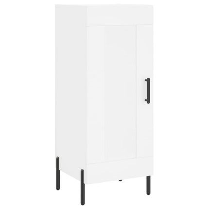 skab 34,5x34x180 cm konstrueret træ hvid