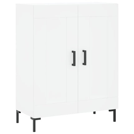 højskab 69,5x34x180 cm konstrueret træ hvid