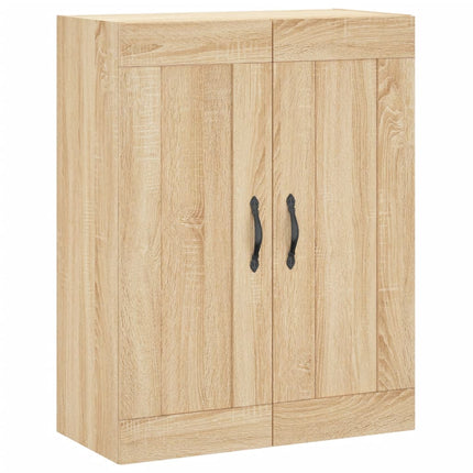 højskab 69,5x34x180 cm konstrueret træ sonoma-eg