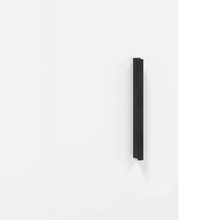 skab 34,5x34x180 cm konstrueret træ hvid