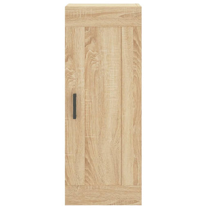 skab 34,5x34x180 cm konstrueret træ sonoma-eg