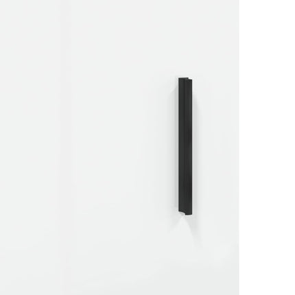 skab 34,5x34x180 cm konstrueret træ hvid