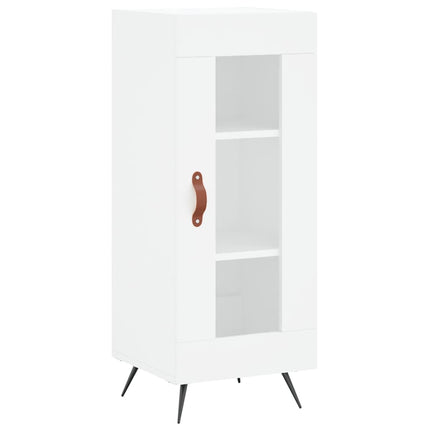 skab 34,5x34x180 cm konstrueret træ hvid