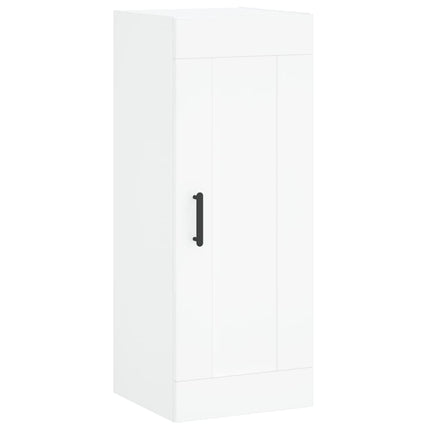skab 34,5x34x180 cm konstrueret træ hvid
