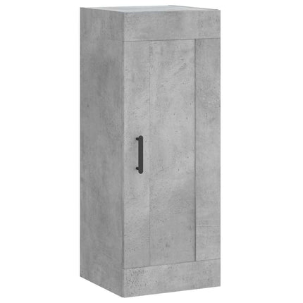 skab 34,5x34x180 cm konstrueret træ betongrå