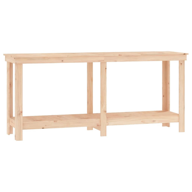 arbejdsbord 180x50x80 cm massivt fyrretræ