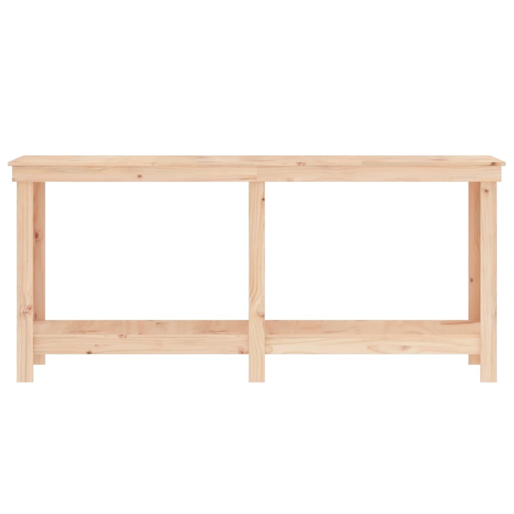 arbejdsbord 180x50x80 cm massivt fyrretræ
