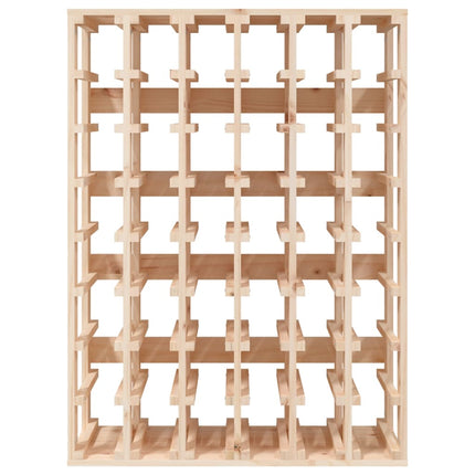 vinreol 70x33x94 cm massivt fyrretræ