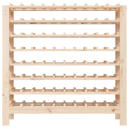 vinreol 109,5x30x107,5 cm massivt fyrretræ