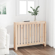 radiatorskjuler 108,5x19x84 cm massivt fyrretræ