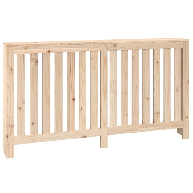 radiatorskjuler 153x19x84 cm massivt fyrretræ