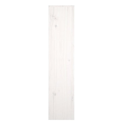 radiatorskjuler 153x19x84 cm massivt fyrretræ hvid