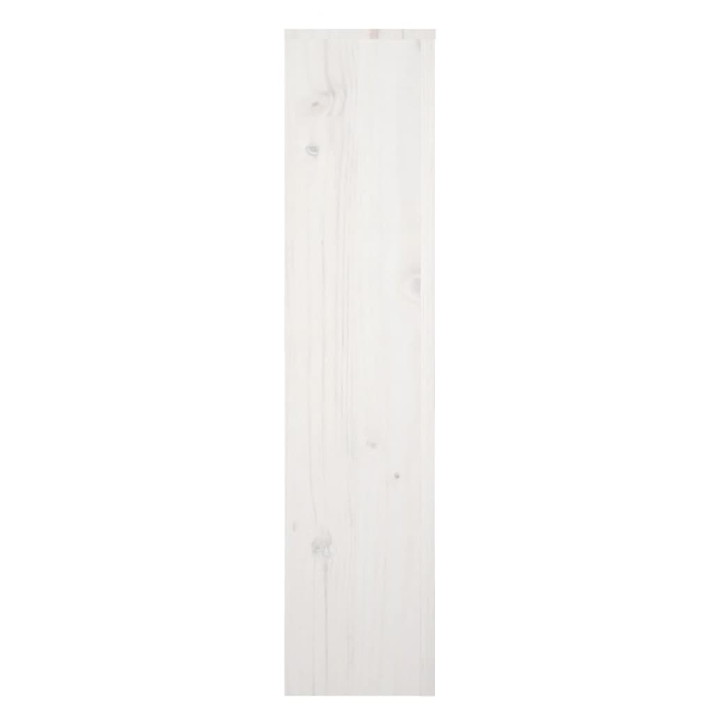 radiatorskjuler 169x19x84 cm massivt fyrretræ hvid