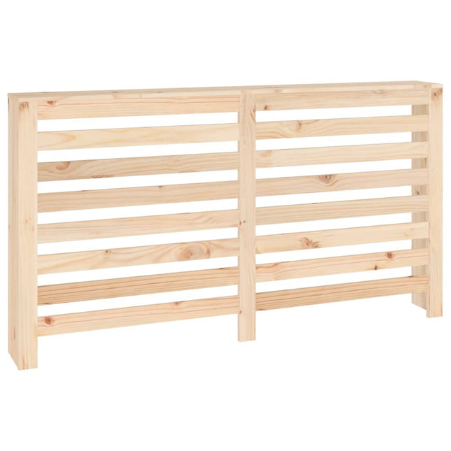 radiatorskjuler 153x19x84 cm massivt fyrretræ