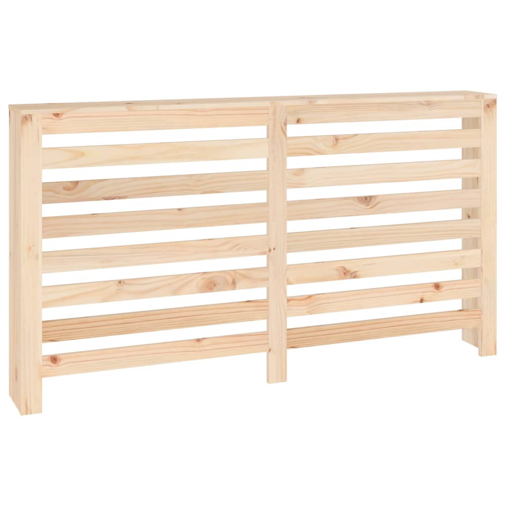 radiatorskjuler 153x19x84 cm massivt fyrretræ