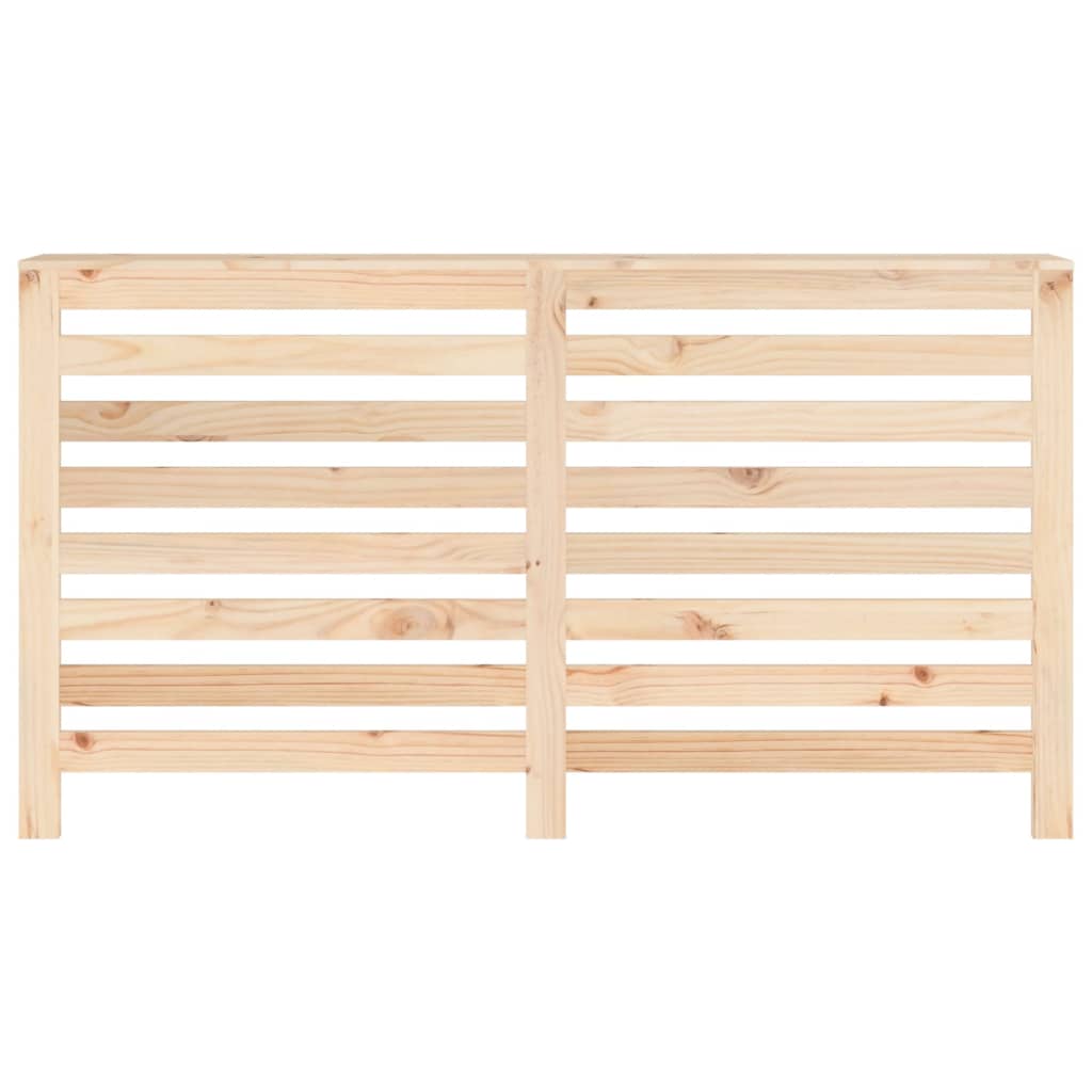 radiatorskjuler 153x19x84 cm massivt fyrretræ