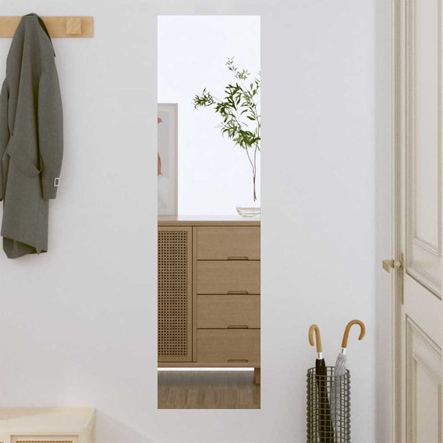 vægspejl 30x100 cm rektangulær glas