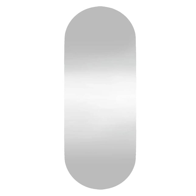 vægspejl 20x50 cm ovalt glas