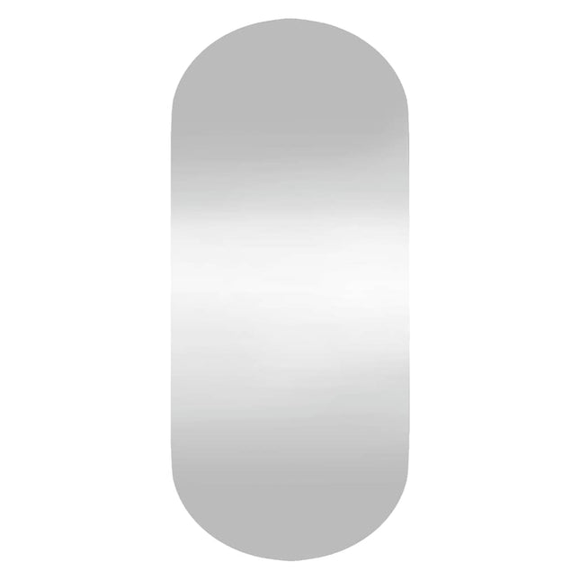 vægspejl 30x70 cm ovalt glas