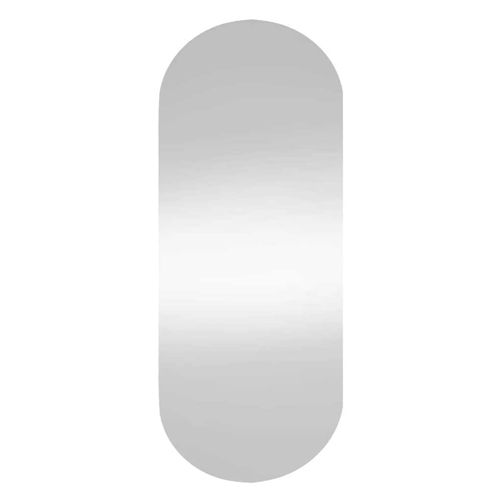 vægspejl 35x80 cm ovalt glas