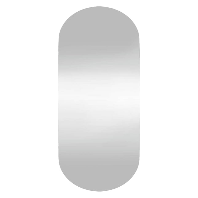 vægspejl 40x90 cm ovalt glas