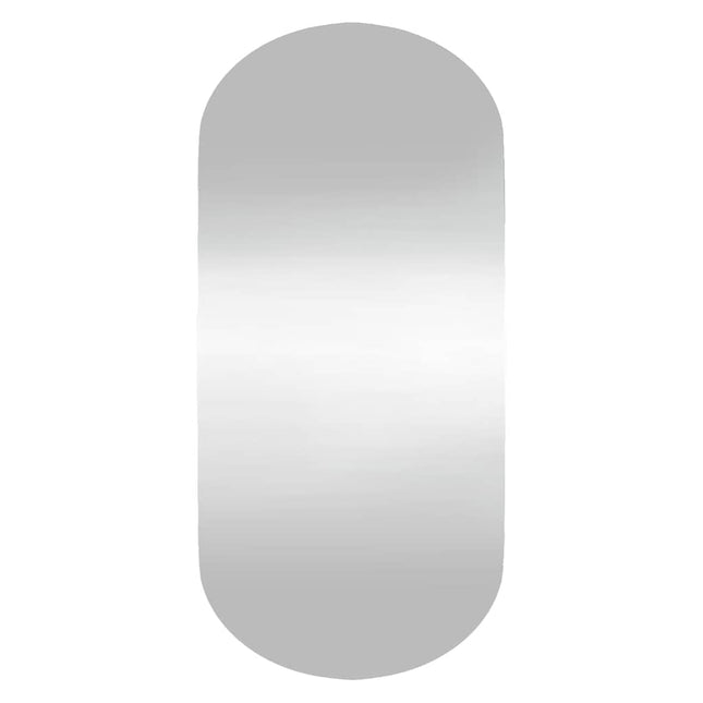 vægspejl 45x100 cm ovalt glas