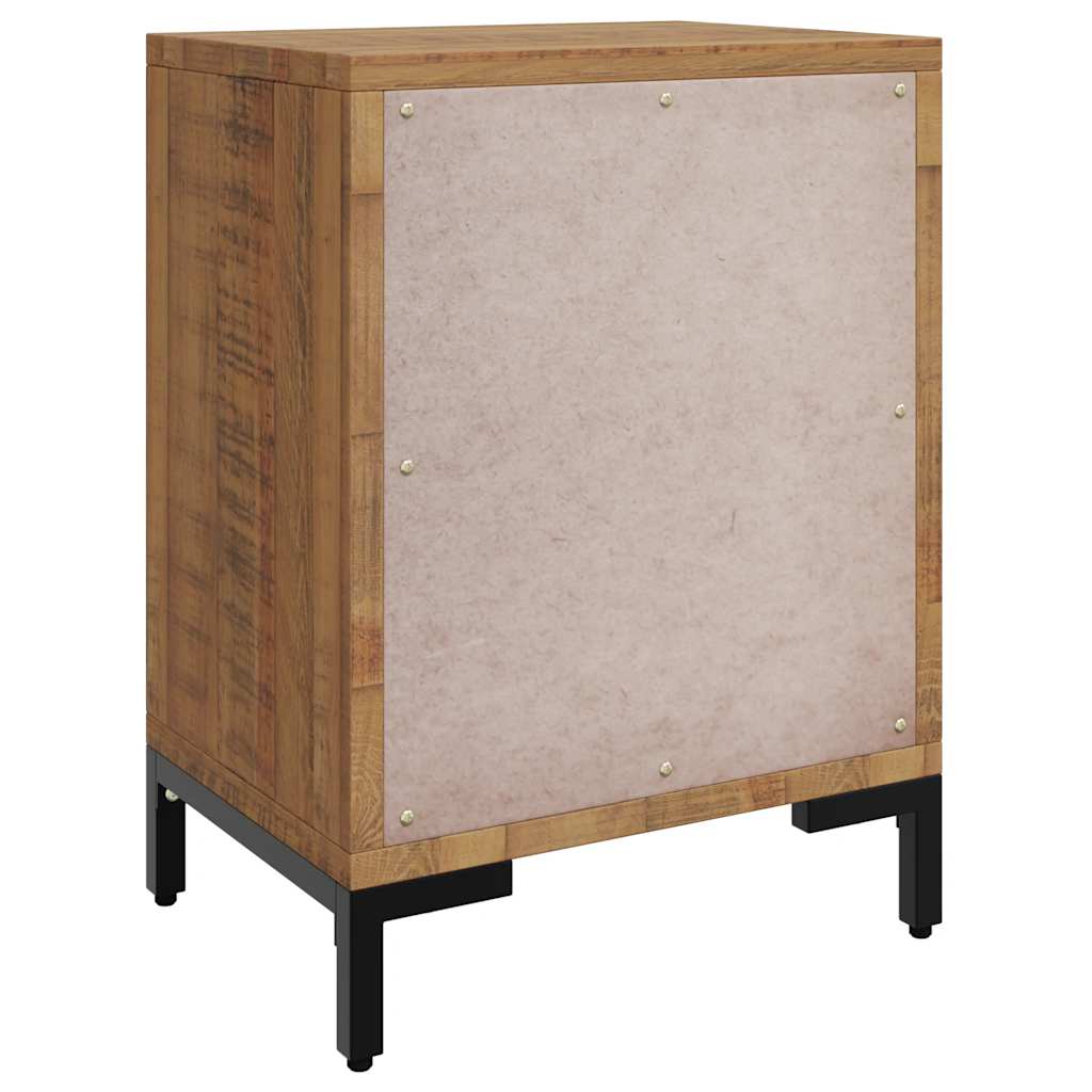 sengeborde 2 stk. 40x30x55 cm massivt fyrretræ