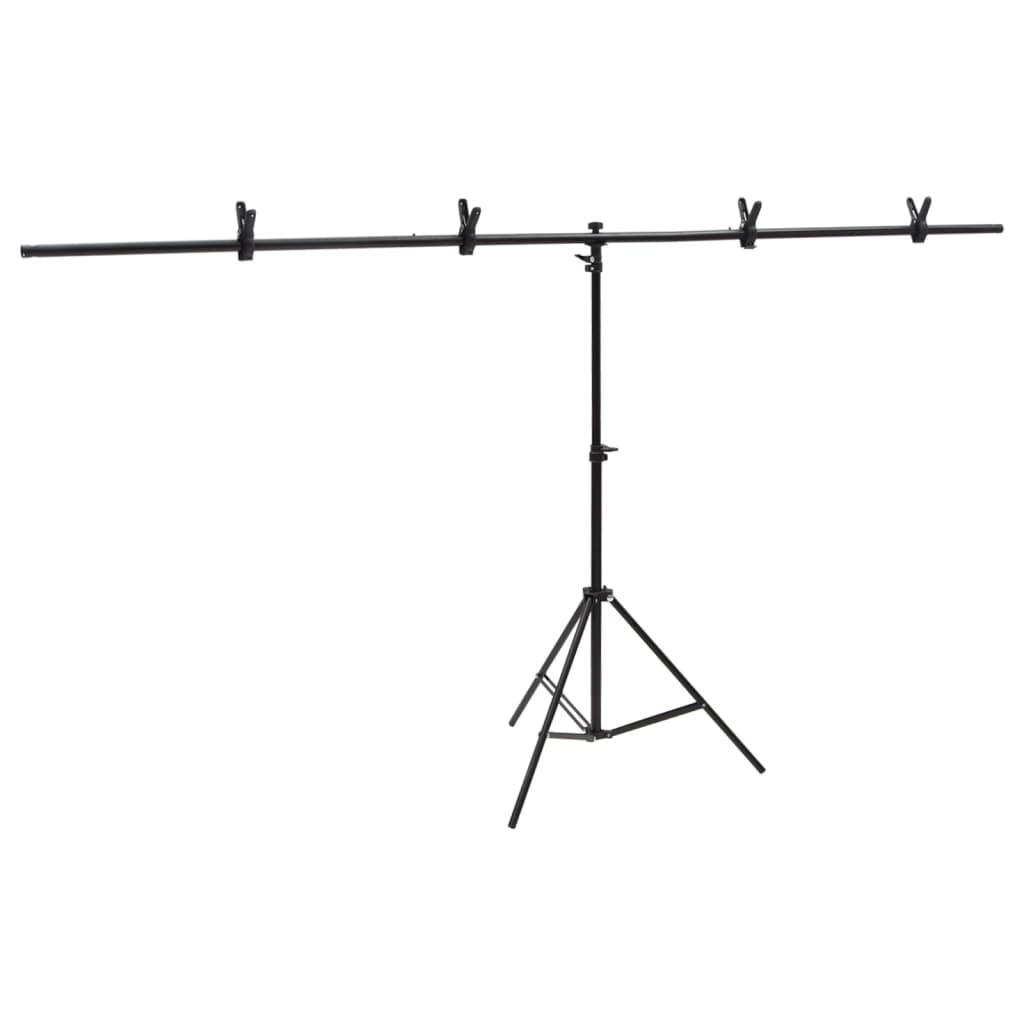 fotostudiesæt med lampesæt + fotobaggrund og reflektor