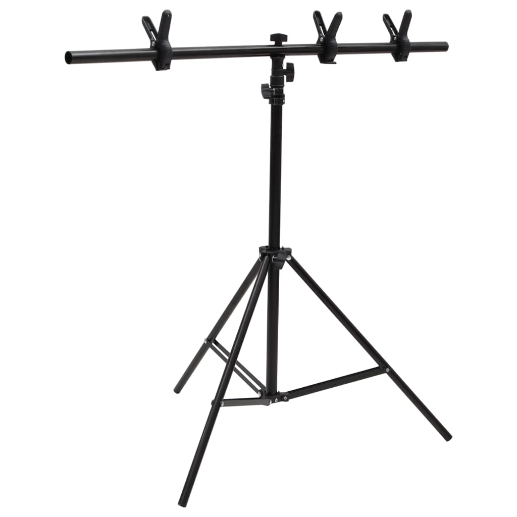 fotostudiesæt med lampesæt + fotobaggrund og reflektor