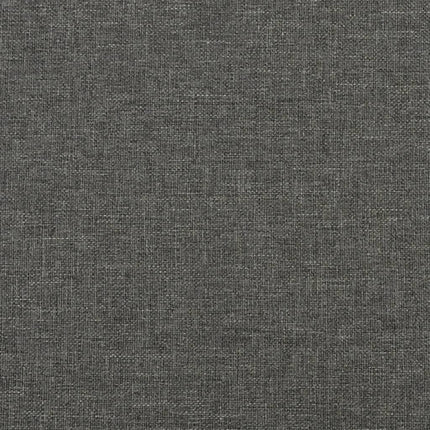 kontinentalseng 100x200 cm stof mørkegrå