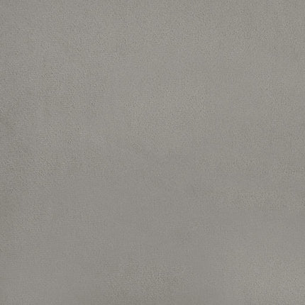 kontinentalseng med madras 200x200 cm fløjl lysegrå