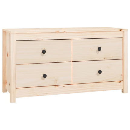 kommode 100x40x54 cm massivt fyrretræ