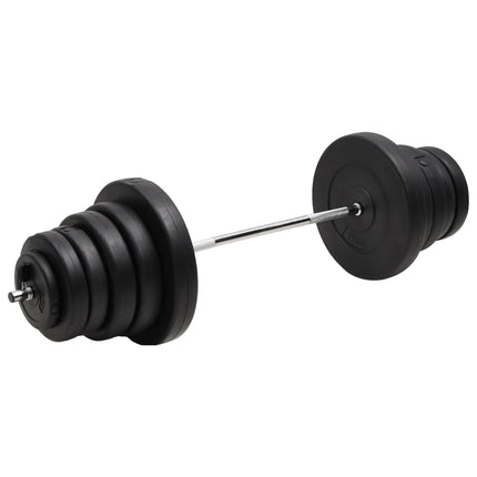 vægtstang med skiver 90 kg