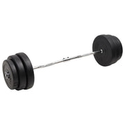 curl-vægtstang med skiver 90 kg