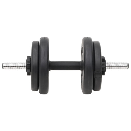 curl-vægtstang og håndvægt med skiver 60 kg