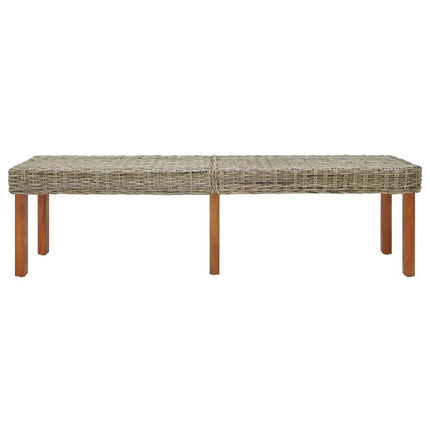 bænk Naturfarvet 160 x 35 x 45 cm Massivt mangotræ