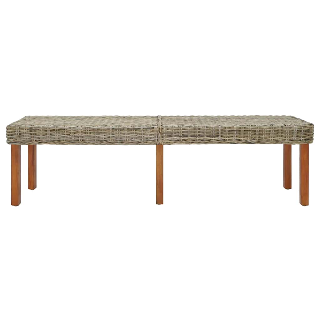 bænk Naturfarvet 160 x 35 x 45 cm Massivt mangotræ