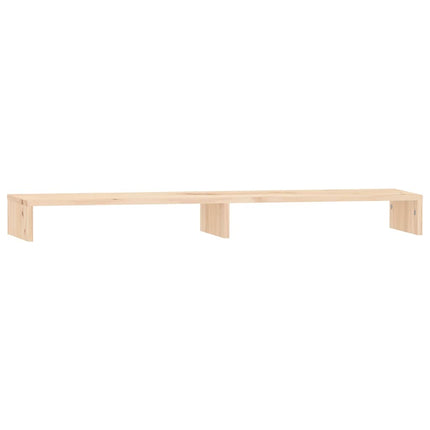 skærmholder 100x27x10 cm massivt fyrretræ