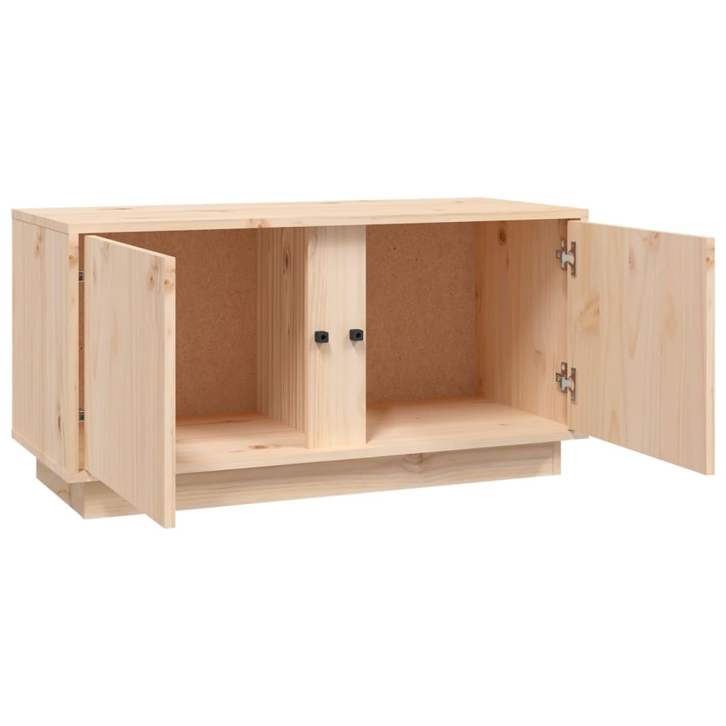 tv-bord 80x35x40,5 cm massivt fyrretræ