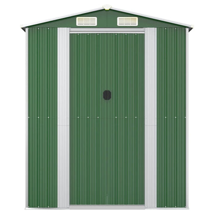 haveskur 192x938x223 cm galvaniseret stål grøn