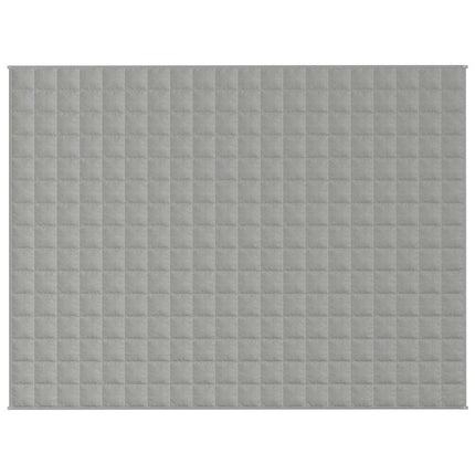 tyngdetæppe 150x200 cm 11 kg stof grå