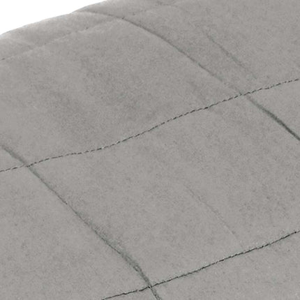 tyngdetæppe 150x200 cm 11 kg stof grå