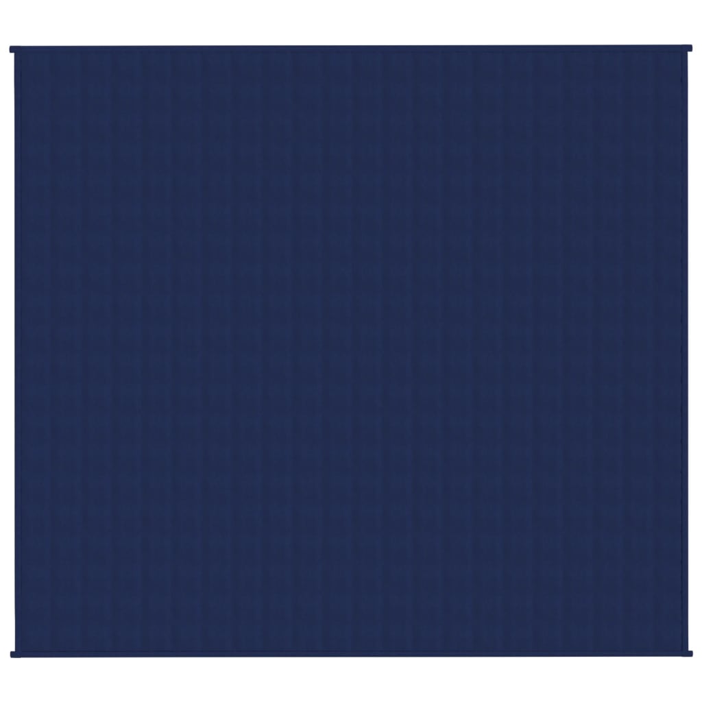 tyngdetæppe 200x225 cm 13 kg stof blå