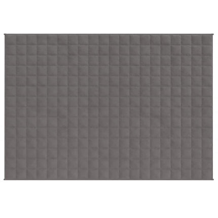 tyngdetæppe 150x200 cm 11 kg stof grå